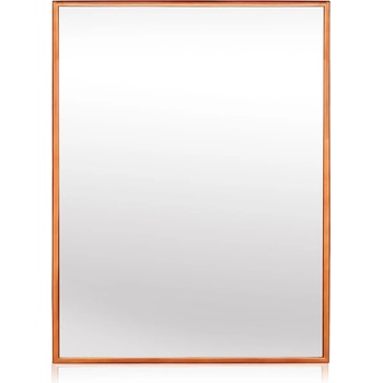 Image 1 of Casa Chic Croxley Стенно огледало с метална рамка, правоъгълно, 90 x 60 см (EL-MIR-MET-90X60-ROS) (EL-MIR-MET-90X60-ROS)