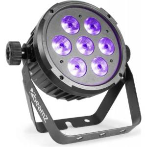 Tronios Светлинен ефект Tronios BT280 LED Flat Par 7 x 10W RGBWA-U - от MusicShop