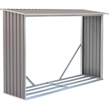 Rojaplast dřevník 242x75 cm WC-B taupe