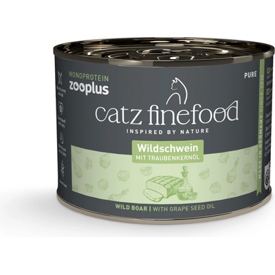 Catz Finefood Monoprotein zooplus divočák 24 x 200 g