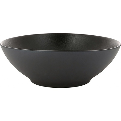 REVOL Talíř hluboký/miska O 19 cm matná černá Equinoxe