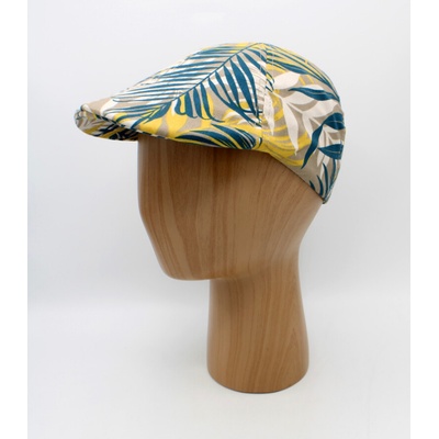 Fiebig Headwear since 1903 letní bavlněná bekovka s tropickým vzorem
