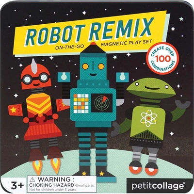 Petit Collage Magnetické knižné roboty