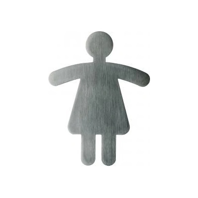 Piktogram WC dámy tvarované