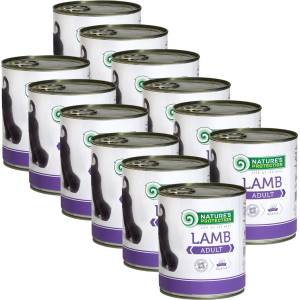 Nature's Protection кучешка възрастен агнешко 12 x 800 г