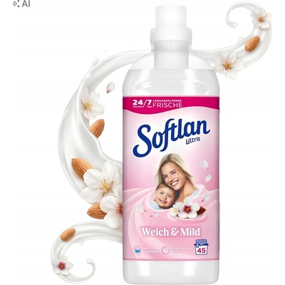 Softlan Weich & Mild Sensitiv aviváž 1 l