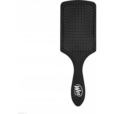 Wet Brush Paddle Detangler kefa na vlasy Black