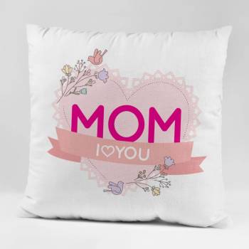 Image 1 of Art gift Възглавничка - Mom I love you