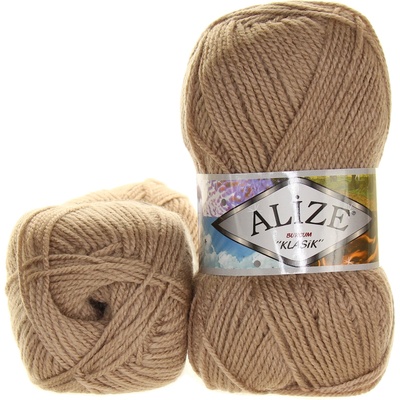 Alize Burcum klasik 256 tmavší béžová