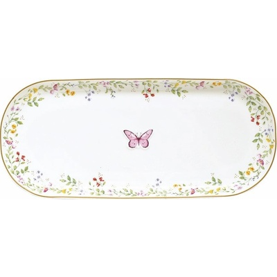 Easy Life Porcelánový servírovací podnos Fancy Garden 34x15cm
