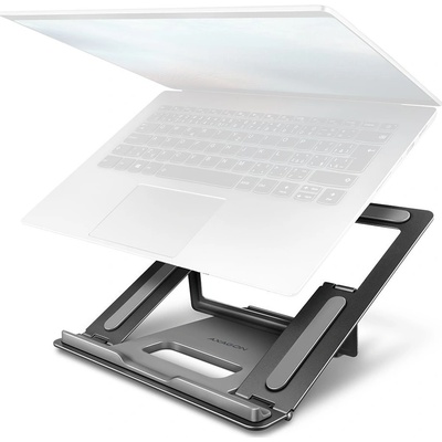 AXAGON hliníkový stojan pro notebook / STND-L / 10" - 16" / 4 pozice