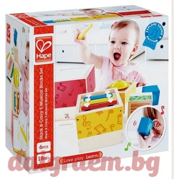 Image 1 of Hape Музикален комплект в кутия hape e0336 (h0336)