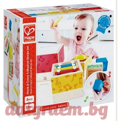 Hape Музикален комплект в кутия hape e0336 (h0336)