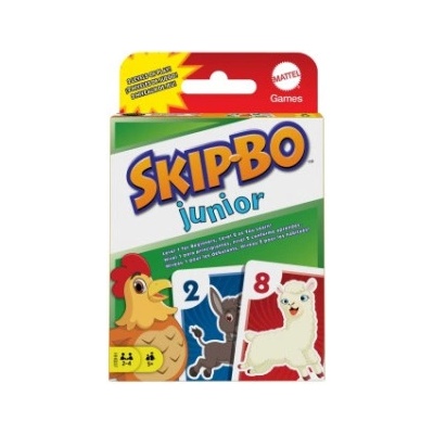 Mattel Skip-Bo Junior (Kartenspiel)