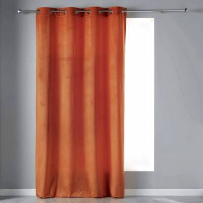 Douceur d`Interieur Interiérový design Sametová záclona s očky, 140 x 240 cm