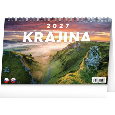 NOTIQUE Stolní Krajina CZ/SK 23,1 x 14,5 cm 2027
