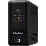 CyberPower UPS с AVR, 850VA/425W, Line-Interactive, 3x Schuko, Runtime at 90W ( min ): 20, Surge and Spike protection GreenPower (UT850EG)