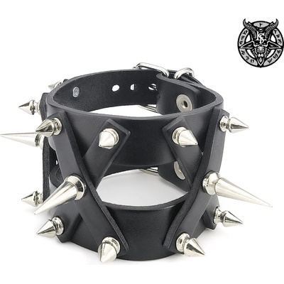 Leather & steel fashion гривна Triple X - LSF1 136