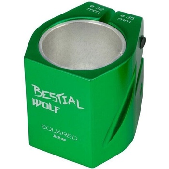 Bestial Wolf Squared Green Лапа за тротинетка (SQUARED146)