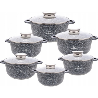 KlonBerg Sada hrnců 12 kusů KB3921 – Hledejceny.cz