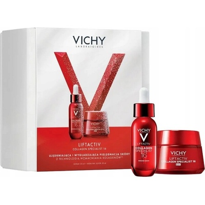 Vichy Liftactiv Collagen Specialist denní krém 50 ml + sérum 16 50 ml