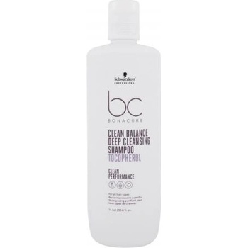 Schwarzkopf BC Bonacure Clean Balance Deep Cleansing Shampoo 1000 ml