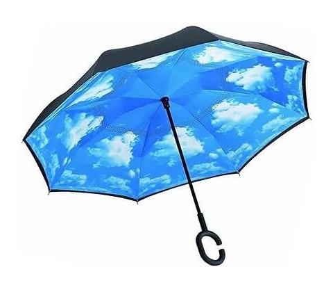 Obrátený dáždnik nebo