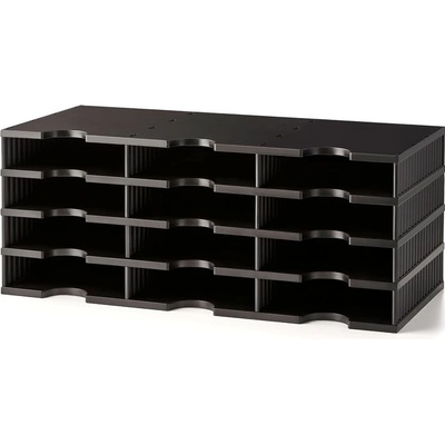 AJ Produkty Kancelářské odkladače 12 přihrádek 290 x 720 x 330 mm