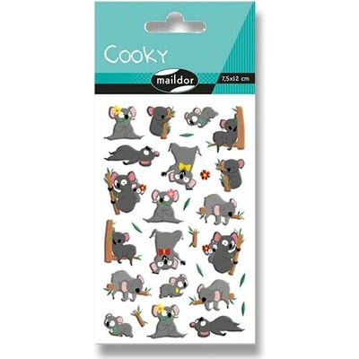 Maildor Samolepky 3D Cooky Koaly