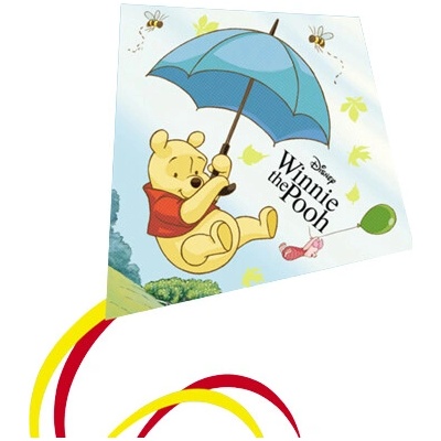 Günther GmbH & Co KG Disney WINNIE POOH šarkan pre deti 70 x 70 cm