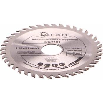 GEKO Kotouč pilový vidiový 115x22x40T
