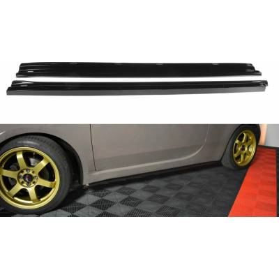 Maxton Design Difuzory pod bočné prahy - Fiat, FI500SD1G
