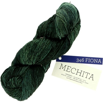 Malabrigo Mechita Fiona 346 tmavá smaragdovo zelená