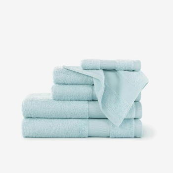 Goldea bambusový uterák blankytne modrý 30 x 50 cm