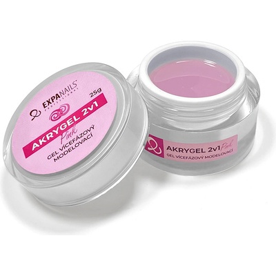 Expa-nails expanails uv gel modelovací akrygel 2v1 pink 100 g – Zboží Mobilmania