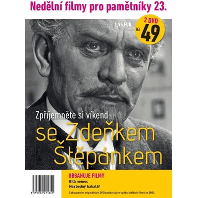 Nedělní filmy pro pamětníky 23. - Zdeněk Štěpánek DVD