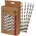 Horecano Barware-Хартиени сламки в хартиена кутия 200 бр. КАФЯВИ (hc-93975) 194625 (0193975)