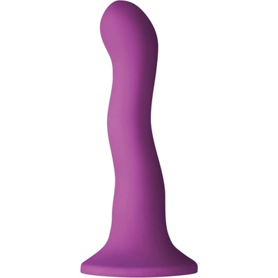 NS NOVELTIES COLOURS WAVE 15 CM DILDO FIALOVÉ