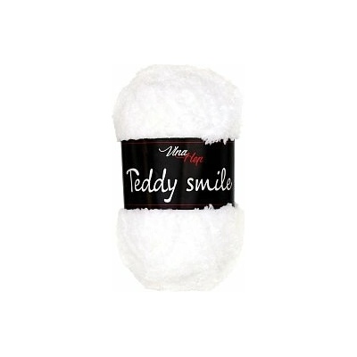 Vlna-hep Příze Teddy smile 4002 bílá