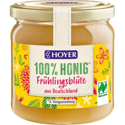 HOYER Bio med z jarních květů 500 g