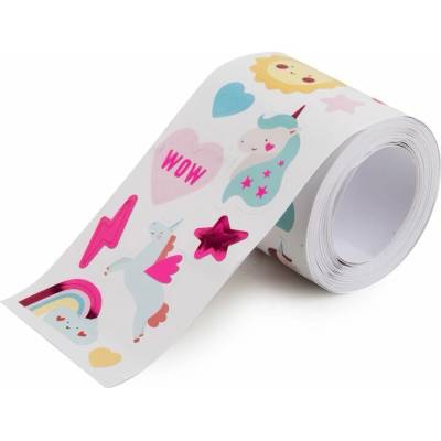 Samolepky na rolke Unicorn 352 ks