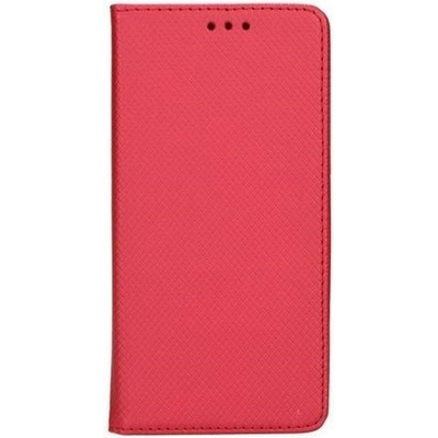 Samsung Елегантен магнитен калъф за Samsung Galaxy M22 - Червен KP18965