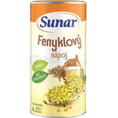 Sunar Rozpustný nápoj feniklový 200