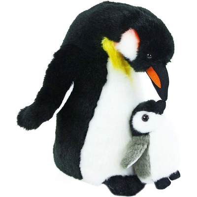 Eco-Friendly tučňák s mládětem 22 cm