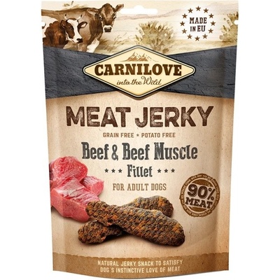 Carnilove Jerky Beef with Beef Muscle Fillet 100 g