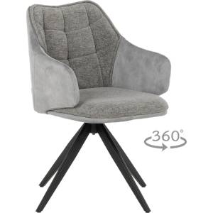 Carmen Трапезен стол bordon - сив r 07 (3532389) - bay