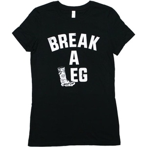 Foo Fighters Break A Leg (Back Print & Ex-Tour) Black S Дамски Риза (FOOTS33LB01)