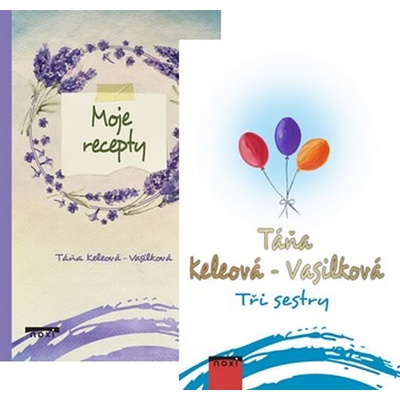 Tři sestry + Moje recepty komplet 2 kni