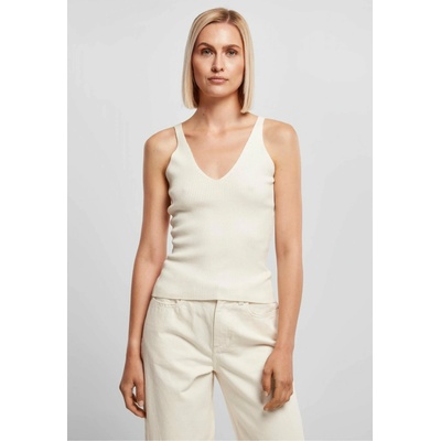 Urban Classics Elegantní pružný top do pasu bílá mléčná