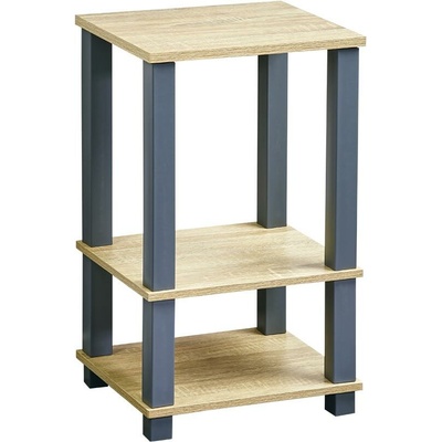 KESPER Regál policový Blue 3 police, plast, MDF, 34 x 58,5 x 29 cm